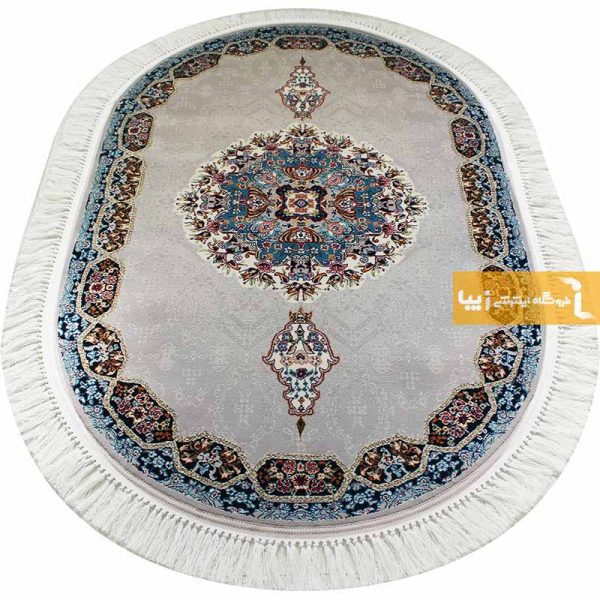 فرش بیضی فیلی طرج هالیدی9