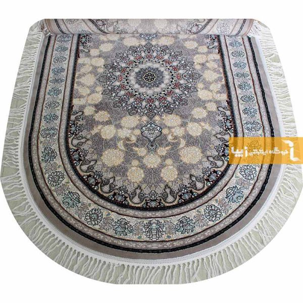 فرش بیضی فیلی طرح اصفهان4