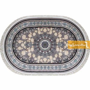 فرش بیضی فیلی طرح اصفهان8
