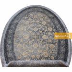 فرش بیضی فیلی طرح افشان11