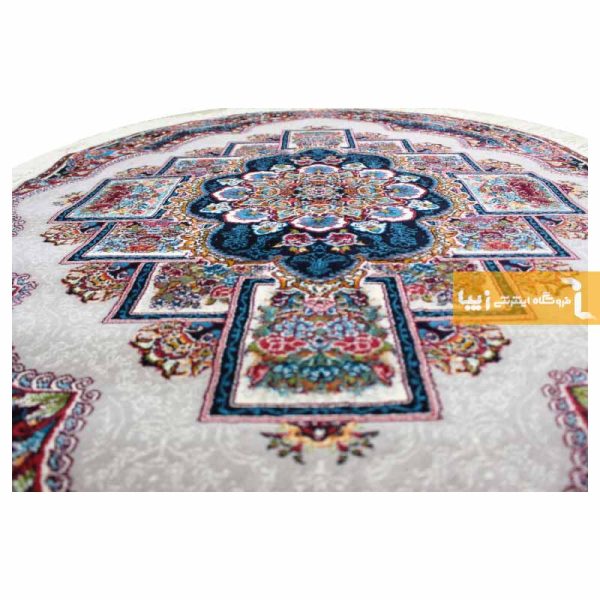 فرش بیضی فیلی طرح ناردون4