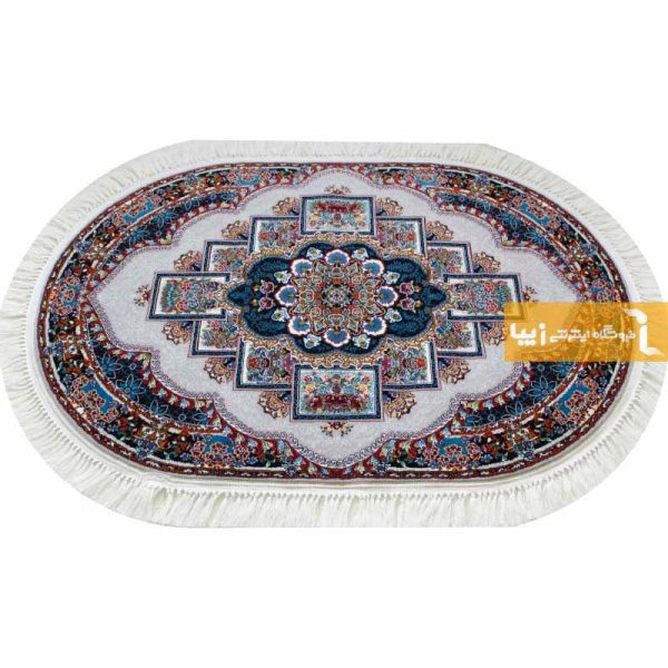 فرش بیضی فیلی طرح ناردون3
