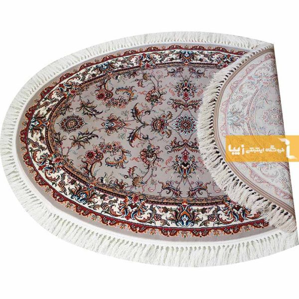 فرش بیضی فیلی طرح صبا4