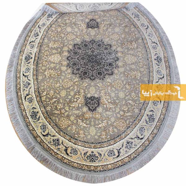 فرش بیضی فیلی طرح شاهکار11