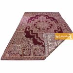 روفرشی زرشکی طرح حوض نقره9