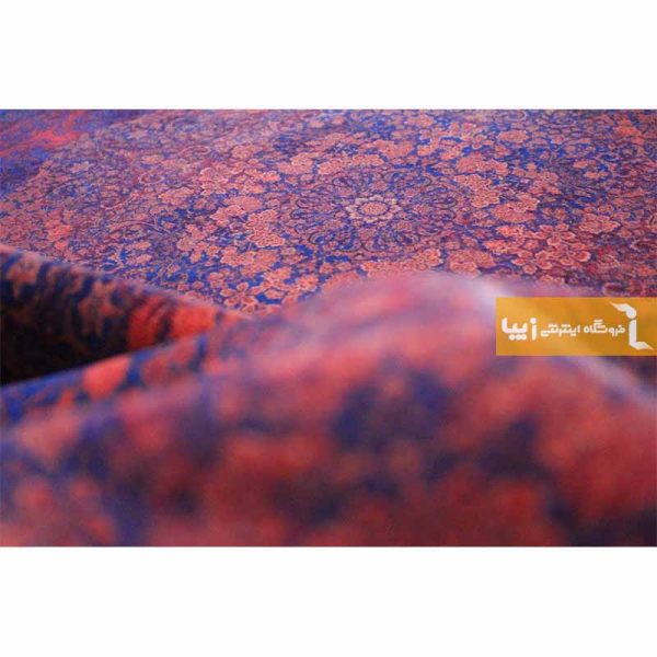 فرش سرمه ای طرح لاجورد2