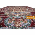 روفرشی زرشکی طرح خشتی9