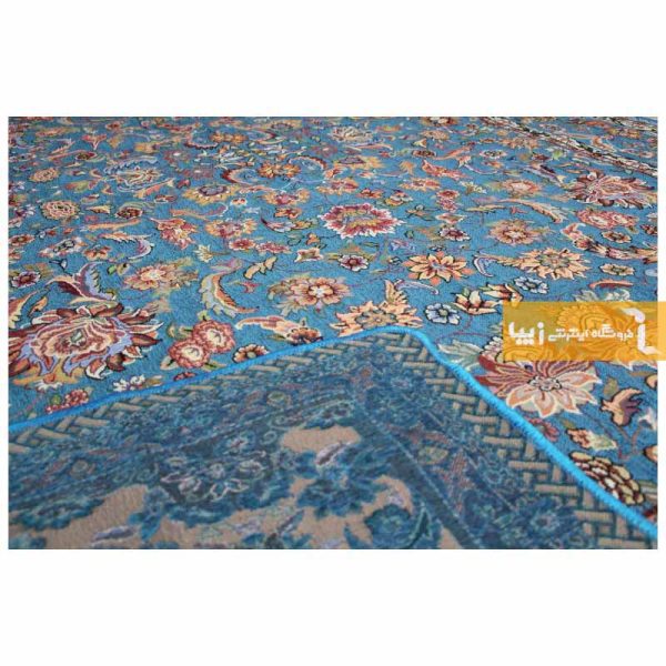 روفرشی فیروزه ای طرح افشان3