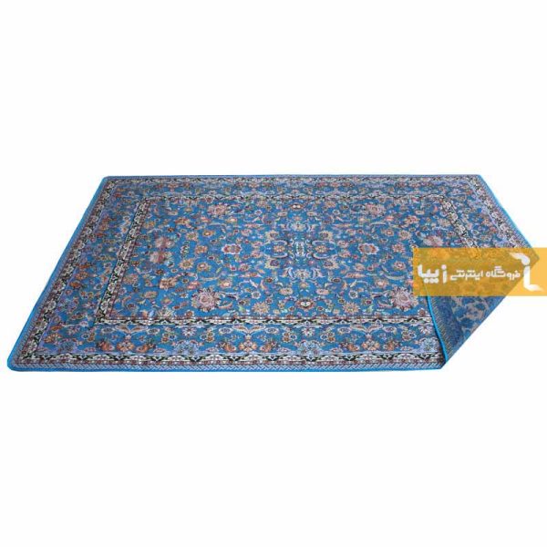 روفرشی فیروزه ای طرح افشان2