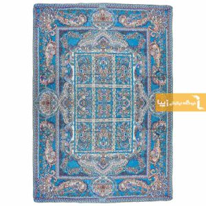 روفرشی فیروزه ای طرح خشتی3
