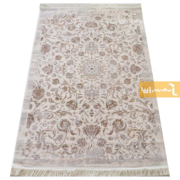 فرش کرم طرح بوستان8