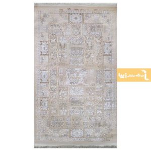 فرش کرم طرح نگار3