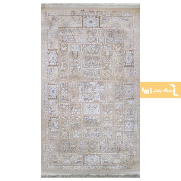 فرش کرم طرح نگار3