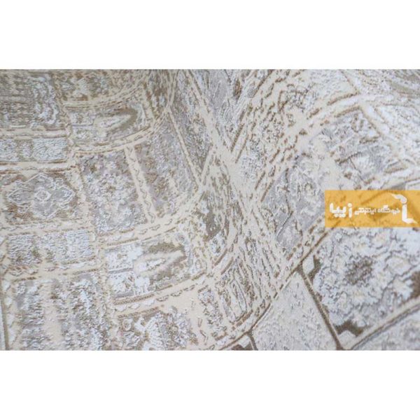 فرش کرم طرح نگار2