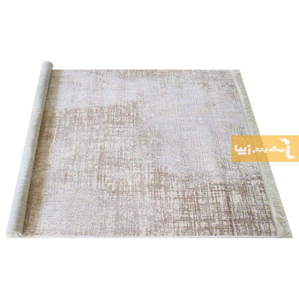 فرش کرم طرح هاله9