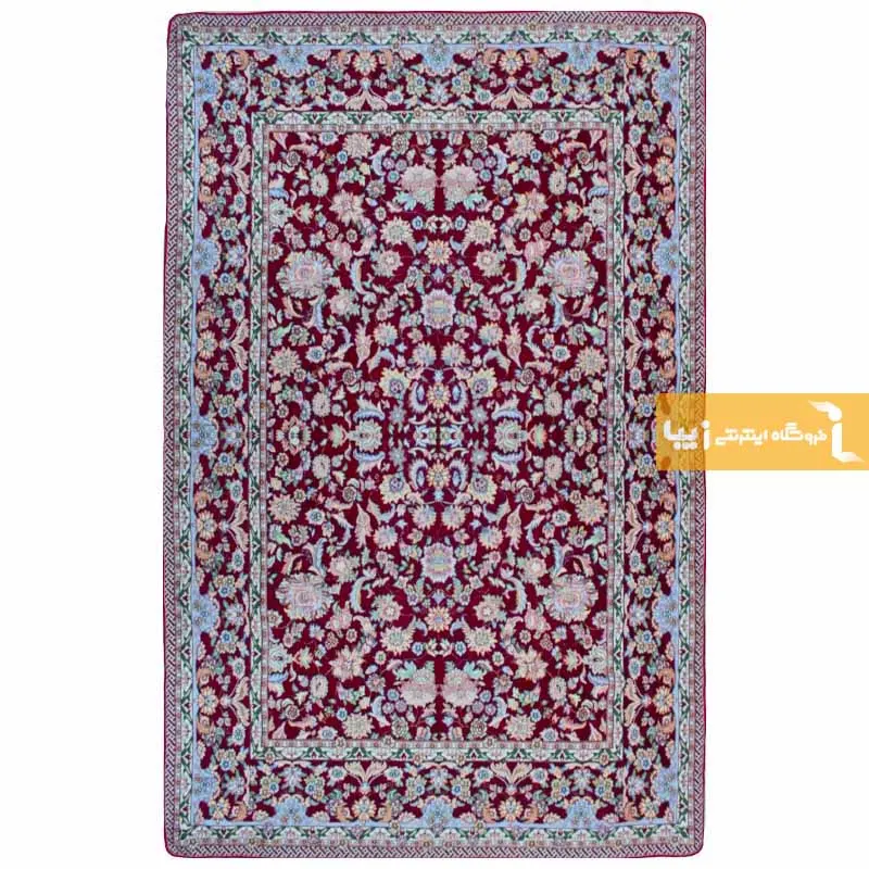 روفرشی زرشکی طرح افشان2