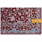 روفرشی زرشکی طرح افشان7