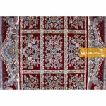روفرشی زرشکی طرح خشتی2