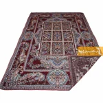 روفرشی زرشکی طرح خشتی10
