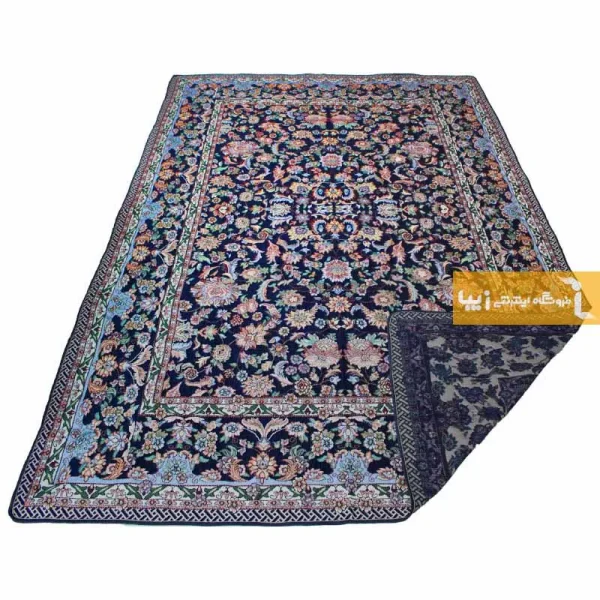 روفرشی سرمه ای طرح افشان9