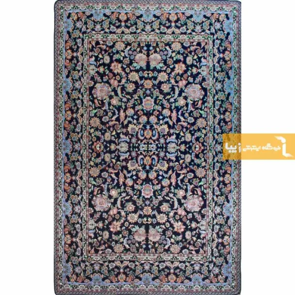 روفرشی سرمه ای طرح افشان5