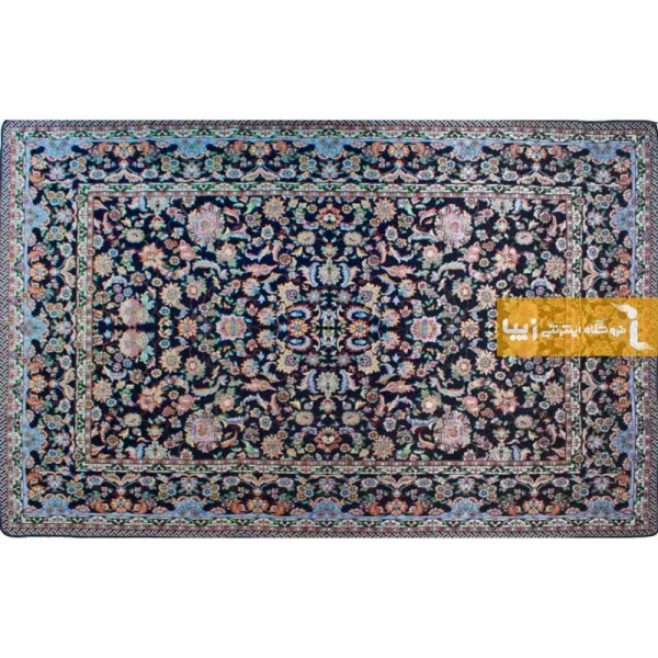 روفرشی سرمه ای طرح افشان3