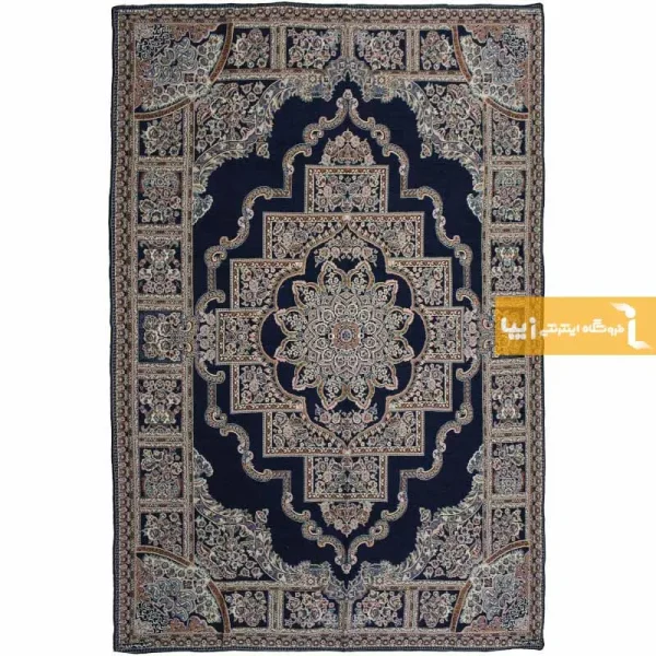 روفرشی سرمه ای طرح حوض نقره3