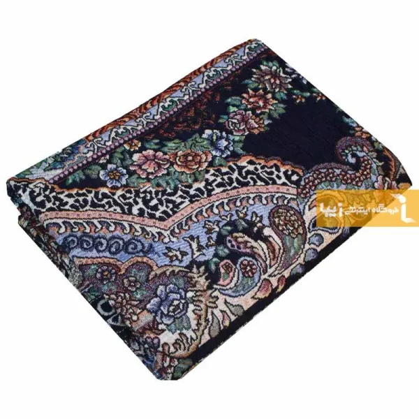 روفرشی سرمه ای طرح خشتی7