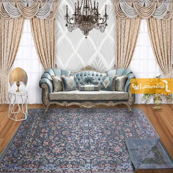 روفرشی طوسی طرح افشان1