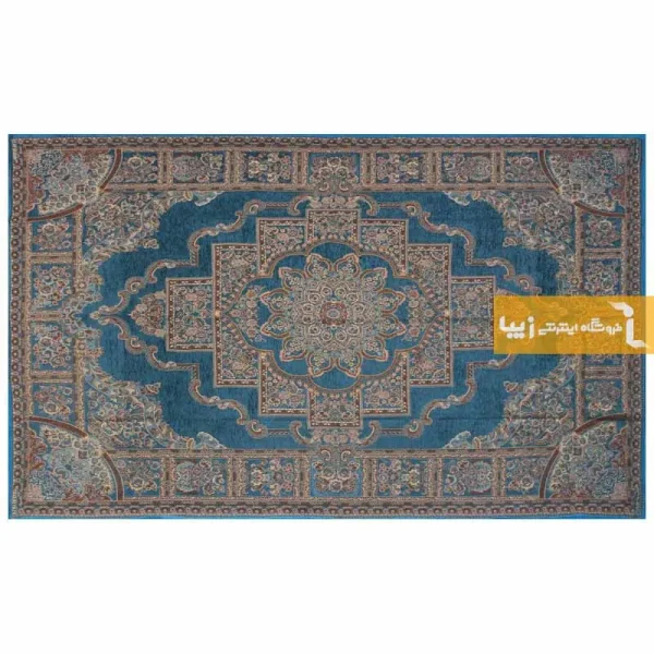 روفرشی فیروزه ای طرح حوض نقره3