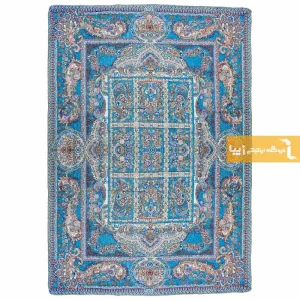 روفرشی فیروزه ای طرح خشتی9