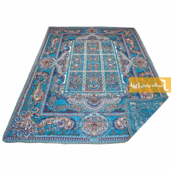 روفرشی فیروزه ای طرح خشتی7