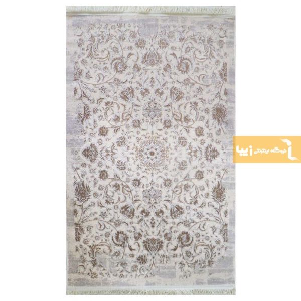 فرش کرم طرح بوستان11