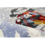 فرش کودک آبی طرح آلیس8