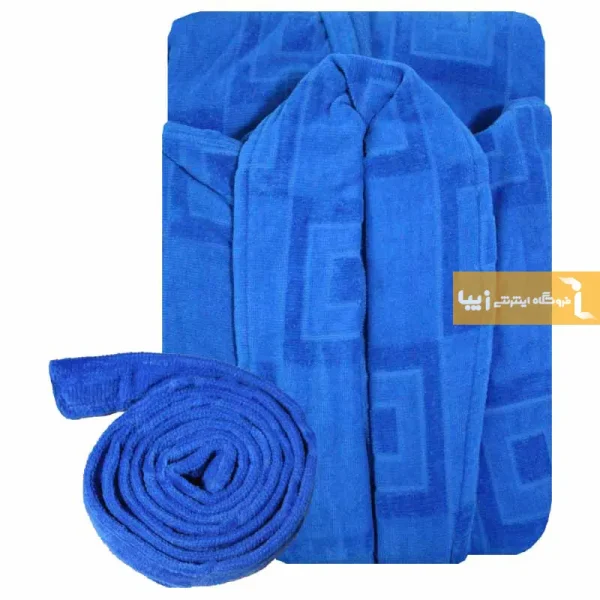 حوله تن پوش آبی کاربنی طرح کایرا3