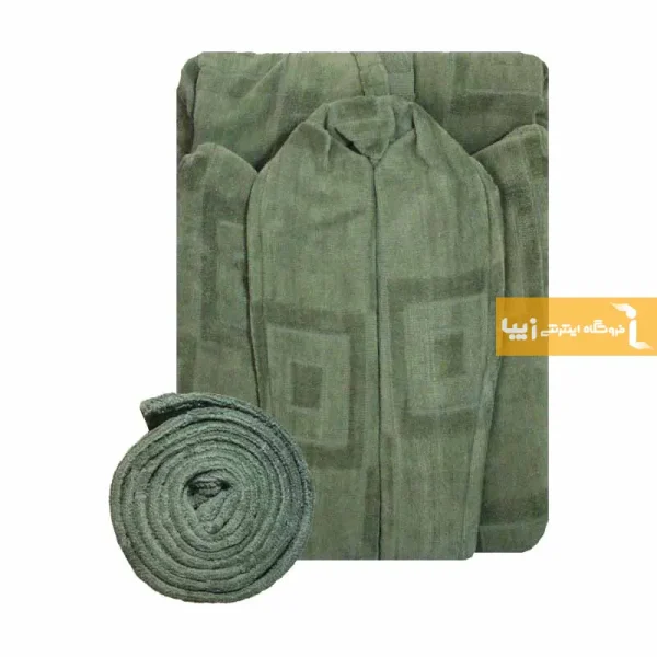 حوله تن پوش سبز طرح کایرا3