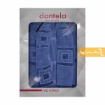 حوله تن پوش سرمه ای طرح کایرا1