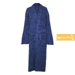 حوله تن پوش سرمه ای طرح کایرا5