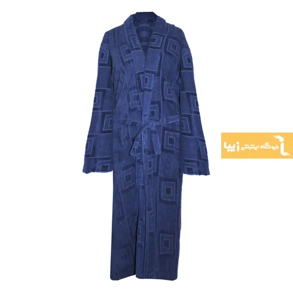 حوله تن پوش سرمه ای طرح کایرا5