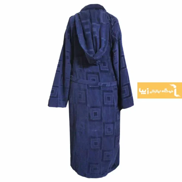 حوله تن پوش سرمه ای طرح کایرا4