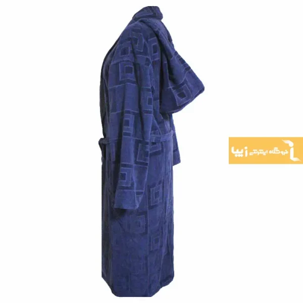 حوله تن پوش سرمه ای طرح کایرا3