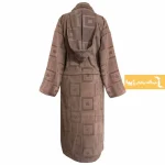 حوله تن پوش قهوه ای طرح کایرا4