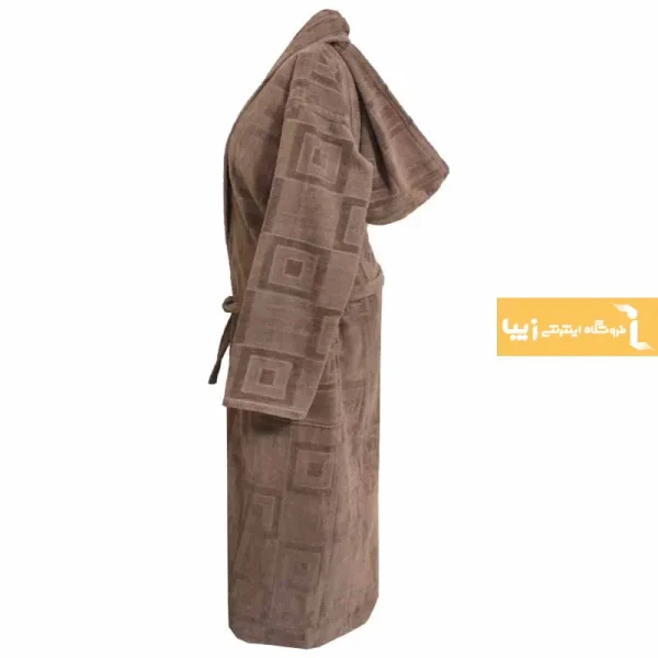 حوله تن پوش قهوه ای طرح کایرا3