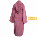 حوله تن پوش صورتی طرح دنیز4