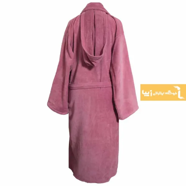 حوله تن پوش صورتی طرح دنیز4