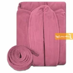 حوله تن پوش صورتی طرح دنیز3