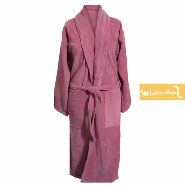 حوله تن پوش صورتی طرح دنیز2