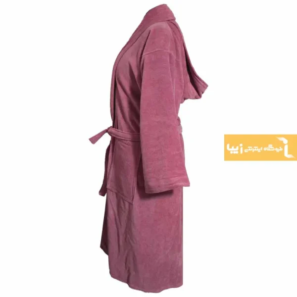 حوله تن پوش صورتی طرح دنیز5