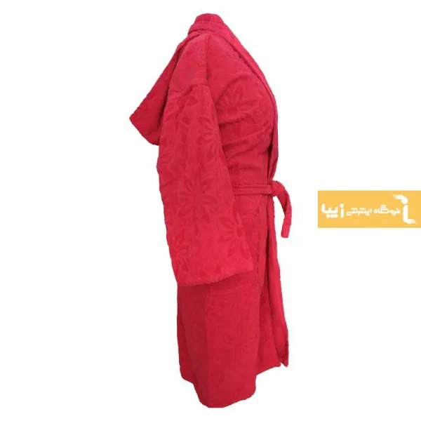 حوله تن پوش صورتی طرح سرانزا2