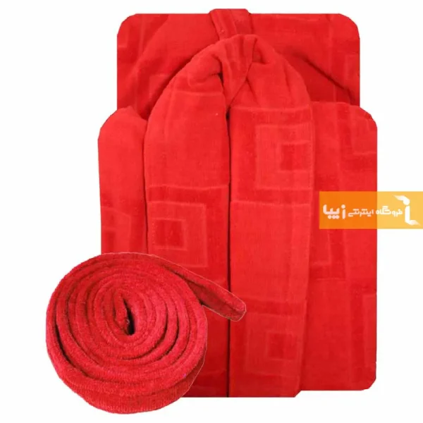 حوله تن پوش قرمز طرح کایرا4